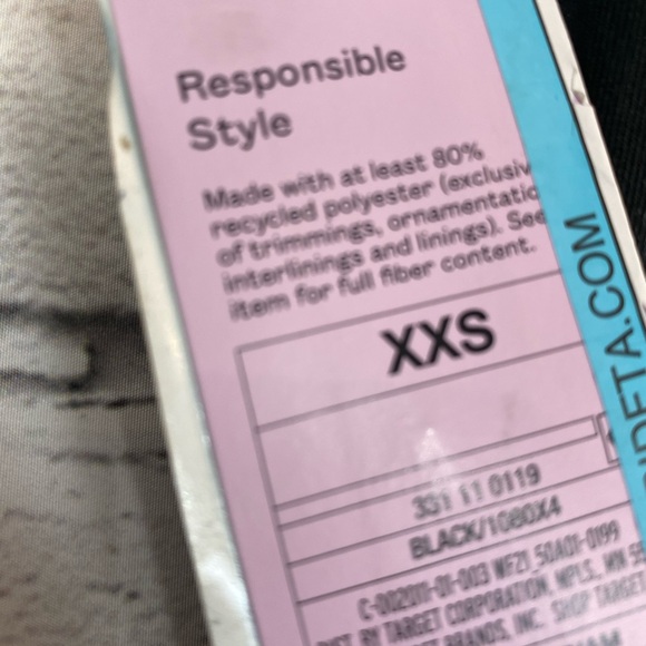 Wild Fable Black Liquid Metal Leggings Faux Leather Leggings High Waisted XXS - Picture 6 of 7